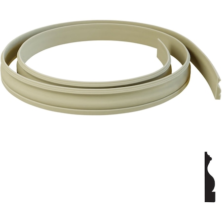 Ekena Millwork CVA350 - 3 1/2"H x 3/4"D x 144"L Casing Flexible Moulding CASFCVA350X144